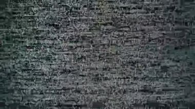 VHS teybin gerçek TV Gürültüsü, Sinyal Yok