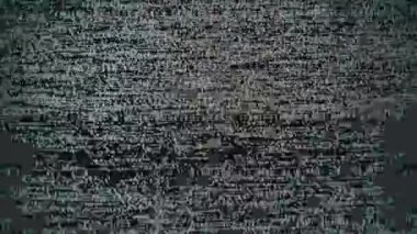 VHS teybin gerçek TV Gürültüsü, Sinyal Yok