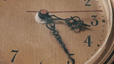 İkinci El ile Eski Retro Duvar Saati, Yakın plan