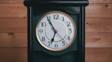 Klasik Saat Oku Saat 19: 00 veya AM, Tam Zaman Dönüşü Elleri, Zaman Çizelgesi