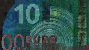 Farklı Avrupa Kağıt Parası Paraları Durdurma Hareketinde Birbirlerini Değiştirir