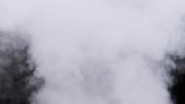Nuvens Reais Vapor Explosão Fumaça Surgem Câmera Lenta Usam Edição — Vídeo de Stock