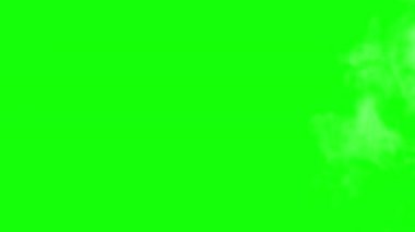 Alfa Kanalı 'yla duman veya buhar patlaması. Şeffaf bir arkaplanda gerçekçi bulutlar yükselir. Özel efekt, doku, görüntü, kompozit ve video montajında kullanım. Duman atmosfer sis örtüsü 4K