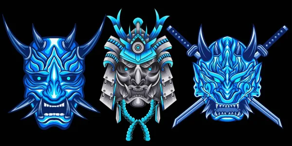 Topeng Setan Oni Jepangストックベクター ロイヤリティフリーtopeng Setan Oni Jepangイラスト ページ 2 Depositphotos