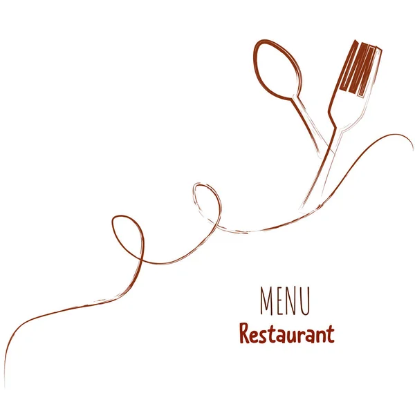 Πρότυπο Τροφίμων Μενού Αρτοποιίας Για Εστιατόριο Doodle Ζωγραφισμένα Στο Χέρι — Διανυσματικό Αρχείο