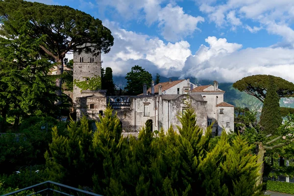Architecture, landscapes, sculptures and plants at Vile Cimbrone in Ravello, Italy.