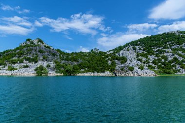 Beautiful sea landscapes, mountains and nature in Montenegro