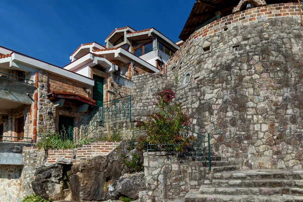 Arquitetura Cidade Velha Casa Ruas Montenegro — Fotografia de Stock