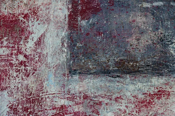 Tekstura Ściany Malowane Czerwonych Odcieniach Dekoracyjna Farba Ścienna Streszczenie Grunge — Zdjęcie stockowe