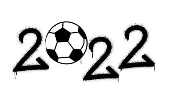 World Football Championship Qatar 2022 — Stock Vector