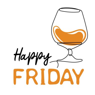 İyi cumalar. Viski ile aralıksız cam çizgileri.