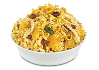 Taze ve çıtır çıtır Nimco karışımı, lezzetli sev, fıstık, nohut ve kızarmış mercimek karışımı..