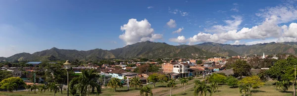 Panorama Een Zonnige Dag Stad Union Valle Del Cauca Colombia — Stockfoto