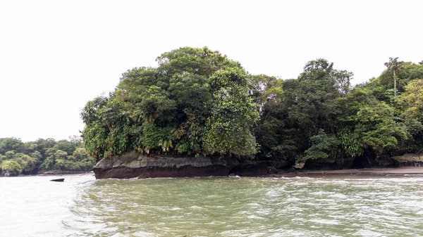 Falaises Îles Plages Pacifique Colombien Brickyards Juanchaco Buenaventura Valle Del — Photo