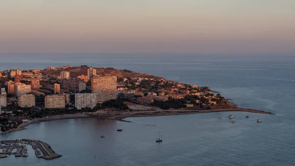 Obraz Miasta Alicante Południowej Hiszpanii Plaże Klify Morze Alicante Hiszpanii — Zdjęcie stockowe