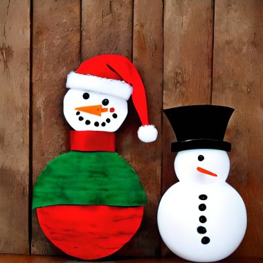 Noel süslemeleri, kırmızı ve yeşil ve dokuz. Noel sezonu.