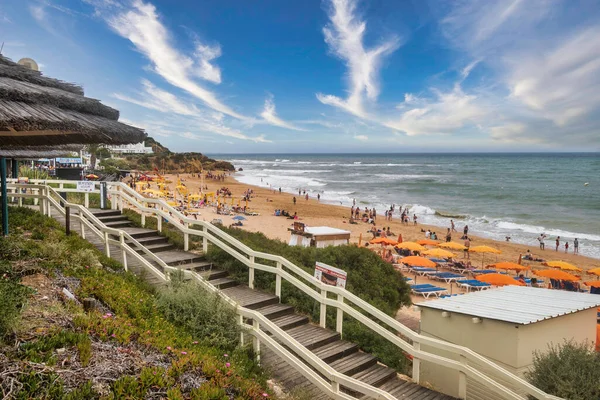 Algarve Portugal Mai 2022 Blick Auf Den Strand Von Oura — Stockfoto