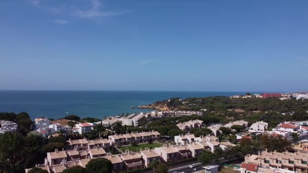 Vista Albufeira Algarve Portugal — Vídeos de Stock