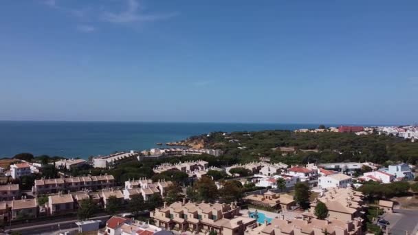 Vista Albufeira Algarve Portugal — Vídeos de Stock