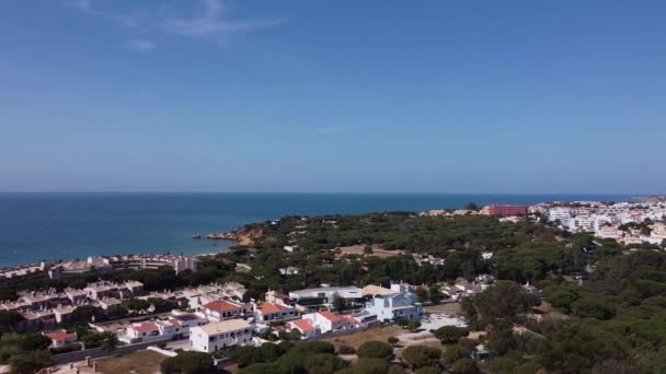 Vista Albufeira Algarve Portugal — Vídeos de Stock