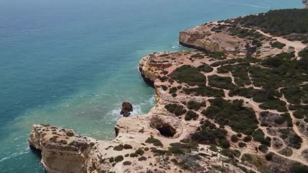 Vue Plage Marinha Algarve Portugal — Video