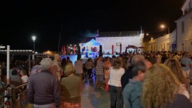 Mafra, Portugal. 16 July 2022.  Summer partys in Ericeira village in Portugal.