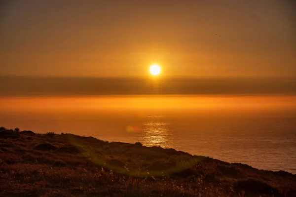 Beautifull Sunset Ocean — Photo
