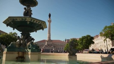 Lisbon, Portugal. 03 August 2022. View of downtown Lisbon 