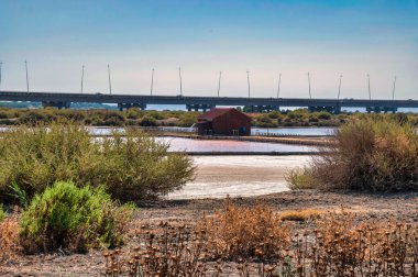 Samouco saline foundation for ambiental preservation in Alcochete, Portugal