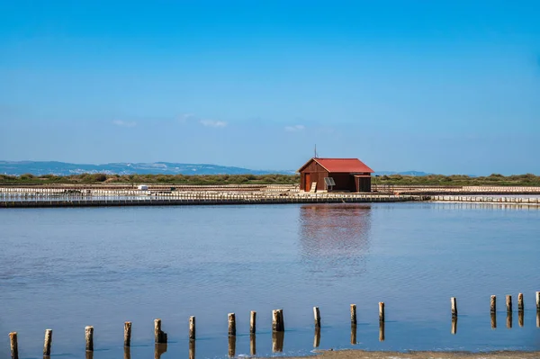 Samouco Saline Foundation Ambiental Preservation Alcochete Portugal —  Fotos de Stock