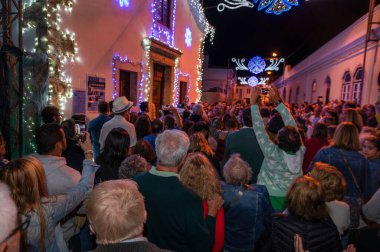 Mafra, Portugal. 20 August 2022.  Nossa Senhora Boa Viagem celebration in Ericeira village in Portugal.