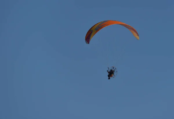 Výcvik Paraglidistické Navigace Před Soutěží — Stock fotografie