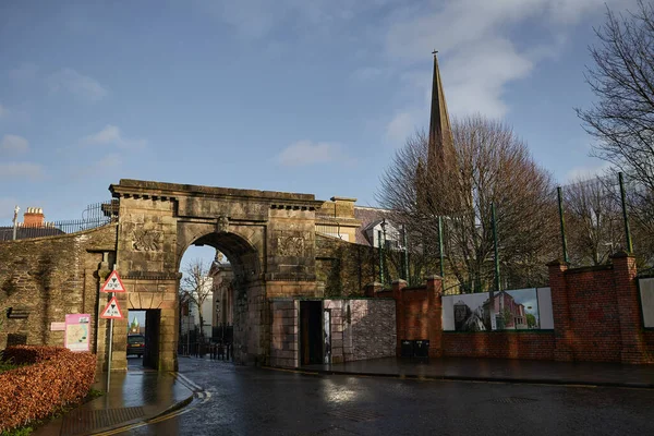 Derry Londonderry Januar 2022 Diamond War Memorial Project Derry Londonderry — Stockfoto