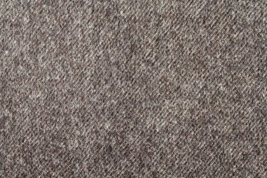 Açık gri yün kumaş dokusu. Makro. Yakın çekim..