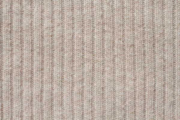 浅褐色羊毛针织物质地 — 图库照片