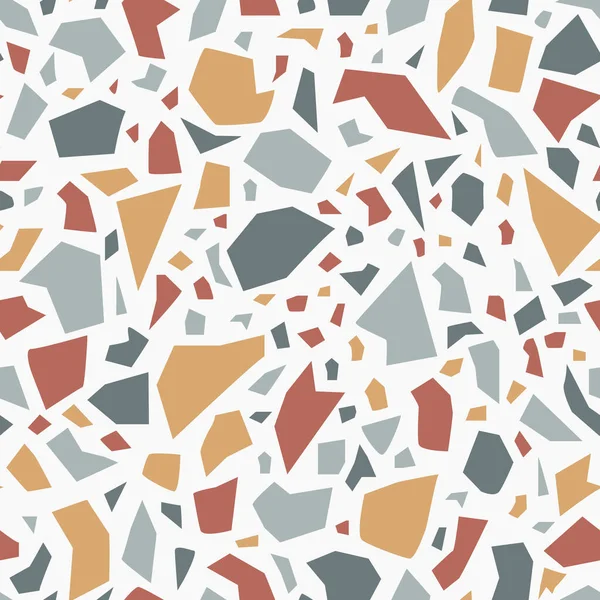 Renkli terrazzo pürüzsüz desen. Parlak dekoratif mozaik arka plan. Döşeme, döşeme, yüzey tasarımı. Organik doğal taş arkaplan.