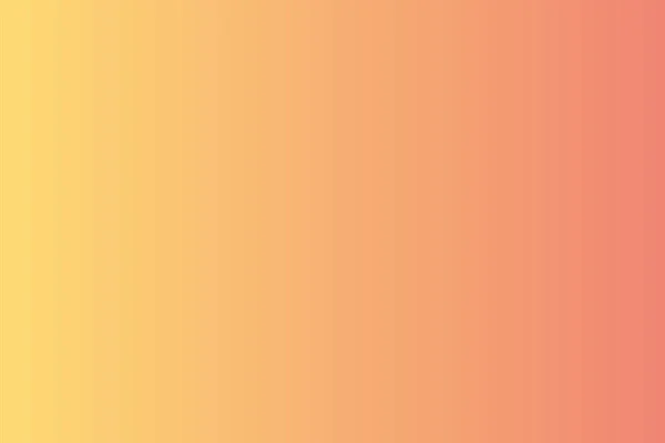 Autumn Gradient Background Smooth Color Transition Yellow Orange Smooth Pastel — Vetor de Stock