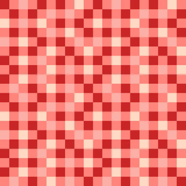 Nette Zufällige Unregelmäßige Karierte Nahtlose Muster Vektor Hintergrund Roten Farbtönen — Stockvektor