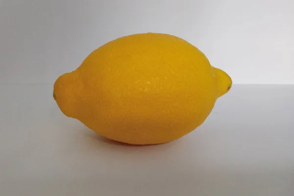 Φρούτο Κίτρινο Στρογγυλό Λεμόνι — Φωτογραφία Αρχείου