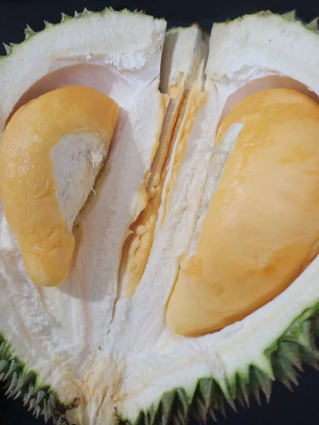 Malezja Owoce Żółty Pyszne Durian — Zdjęcie stockowe