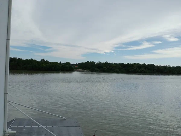 Perahu Nelayan Pelabuhan Sebuah Desa Nelayan Kecil Tepi Laut Laut — Stok Foto