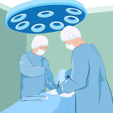 Cerrahlar bir işlem gerçekleştirin