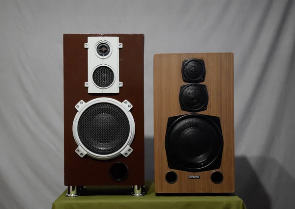 Music Speakers Vintage Speakers Vintage Speakers — Stock fotografie