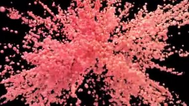 Kabarcık Patlaması - köpüren balonlar küreler patlama alfa kanalı