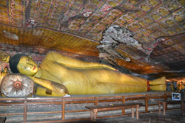 Sri Lanka Świątynia Złota Dambulla Świątynia Jaskini — Zdjęcie stockowe