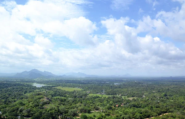 斯里兰卡 Sigiriya Sigiriya Fortress Lion Rock Landscape — 图库照片