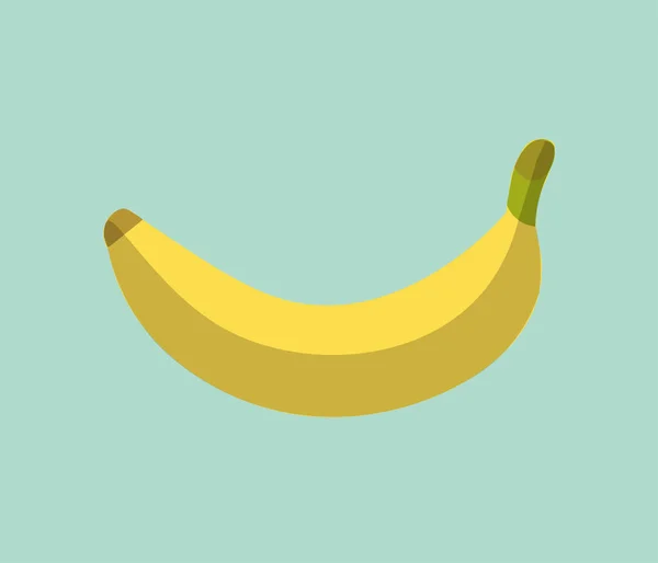 Vector Illustration Banana Piece — Vector de stock