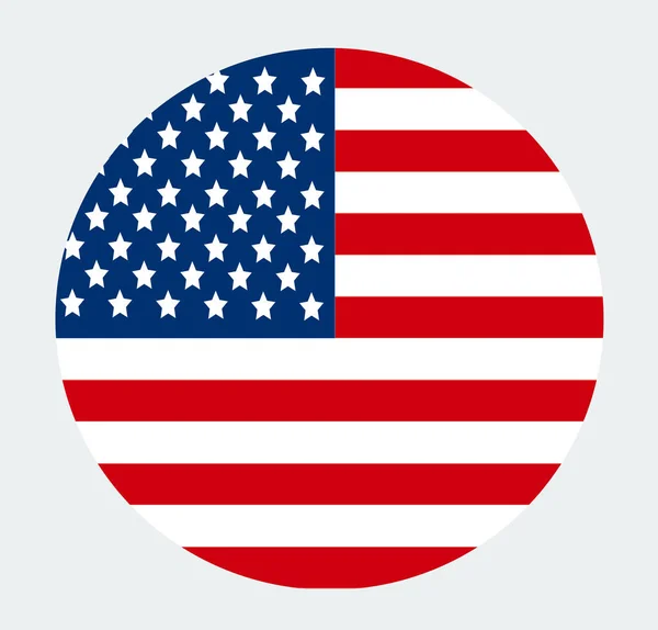 Elszigetelt Zászló Lapos Kialakítású Illusztráció — Stock Vector
