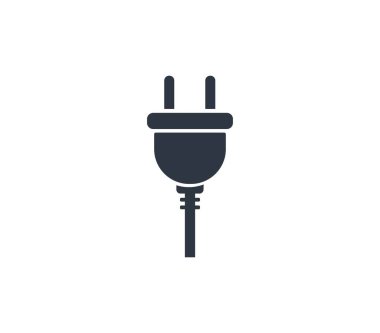 Plug facing up icon. Concept of connection and technology. Vector illustration
