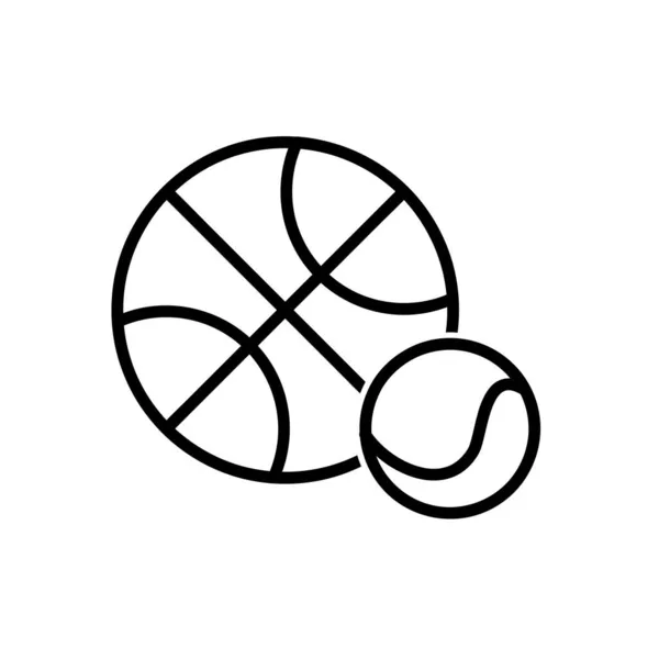 运动球图标 网状平面健身象形文字 简单的运动符号被白色背景隔离 概述瓶子图标向量Eps10 — 图库矢量图片